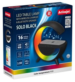 Lampka muzyczna LED Activejet AJE-SOLO RGB Black