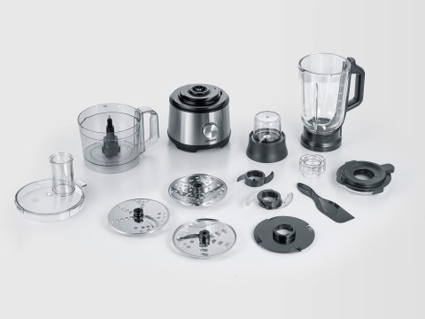 SEVERIN MULTI ROBOT KUCHENNY INOX, SZKLANY MIKSER KIELICHOWY 1,5 L, MŁYNEK 140 ML, POJEMNIK ROBOCZY 1,5 L, MOC 1200W KM3892 SEVERIN MULTI ROBOT KUCHENNY INOX, SZKLANY MIKSER KIELICHOWY 1,5 L, MŁYNEK 140 ML, POJEMNIK ROBOCZY 1,5 L, MOC 1200W KM3892