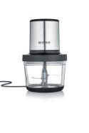 SEVERIN ROZDRABNIACZ INOX/SZKŁO, SZKLANY POJEMNIK O POJ. 1L, WOLNY OD BPA, DO MYCIA W ZMYWARCE, 2 POZIOMY MOCY, 400W KM3867