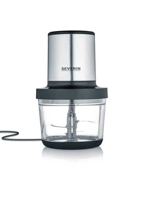 SEVERIN ROZDRABNIACZ INOX/SZKŁO, SZKLANY POJEMNIK O POJ. 1L, WOLNY OD BPA, DO MYCIA W ZMYWARCE, 2 POZIOMY MOCY, 400W KM3867 SEVERIN ROZDRABNIACZ INOX/SZKŁO, SZKLANY POJEMNIK O POJ. 1L, WOLNY OD BPA, DO MYCIA W ZMYWARCE, 2 POZIOMY MOCY, 400W KM3867