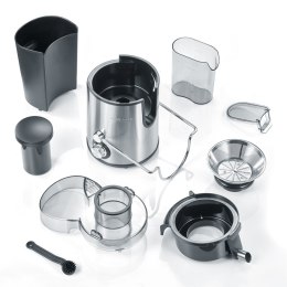 SEVERIN SOKOWIRÓWKA, SOK 500ML, PULPA 1500ML, STAL, 2 STOPNIE, PRĘDKOŚĆ OBROTOWA 19000 OBR. MIN, MOC 400W ES3566