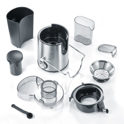 SEVERIN SOKOWIRÓWKA, SOK 500ML, PULPA 1500ML, STAL, 2 STOPNIE, PRĘDKOŚĆ OBROTOWA 19000 OBR. MIN, MOC 400W ES3566 SEVERIN SOKOWIRÓWKA, SOK 500ML, PULPA 1500ML, STAL, 2 STOPNIE, PRĘDKOŚĆ OBROTOWA 19000 OBR. MIN, MOC 400W ES3566