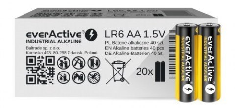 Zestaw baterii AA everActive EVLR6S2IK (x 40) Zestaw baterii AA everActive EVLR6S2IK (x 40)