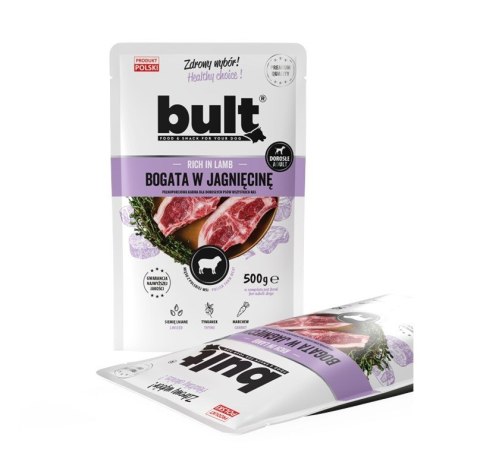 BULT Saszetka mielonka bogata w jagnię.dla psa 100g BULT Saszetka mielonka bogata w jagnię.dla psa 100g