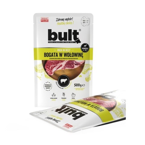 BULT Saszetka mielonka bogata w wołowinę dla psa 100g BULT Saszetka mielonka bogata w wołowinę dla psa 100g