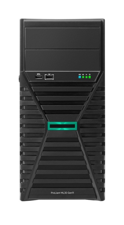 HPE ProLiant ML30 Gen11 E-2414 2.6GHz 4-core 1P 32GB-DR 4LFF-NHP 350W PS EU Server P71385-425 HPE ProLiant ML30 Gen11 E-2414 2.6GHz 4-core 1P 32GB-DR 4LFF-NHP 350W PS EU Server P71385-425