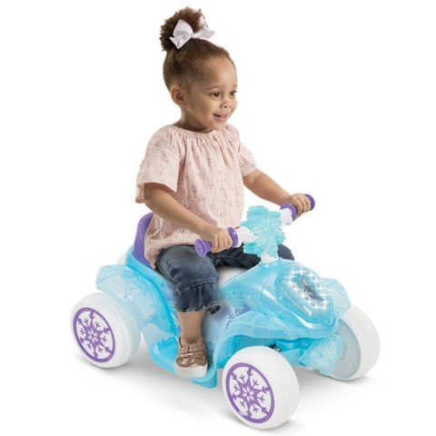 Jeździk elektryczny dla dzieci Quad Frozen Bubble Huffy 19035W Jeździk elektryczny dla dzieci Quad Frozen Bubble Huffy 19035W