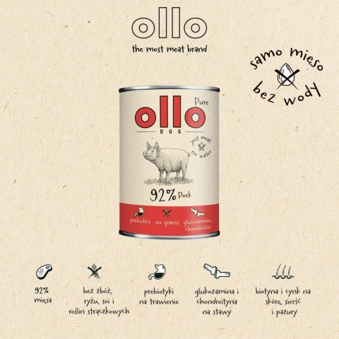 Ollo Pure Wieprzowina 850g Ollo Pure Wieprzowina 850g