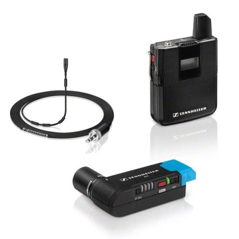 Sennheiser AVX-MKE2 SET - Bezprzewodowy system do kamer z nadajnikiem miniaturowym i profesjonalnym mic MKE2 w pełni automatyczn Sennheiser AVX-MKE2 SET - Bezprzewodowy system do kamer z nadajnikiem miniaturowym i profesjonalnym mic MKE2 w pełni automatyczn