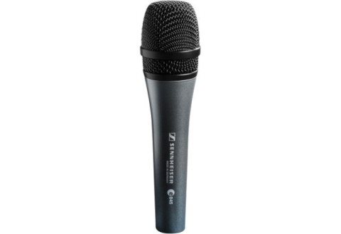 Sennheiser E845-S - Mikrofon dynamiczny, superkardioidalny z wyłącznikiem Sennheiser E845-S - Mikrofon dynamiczny, superkardioidalny z wyłącznikiem