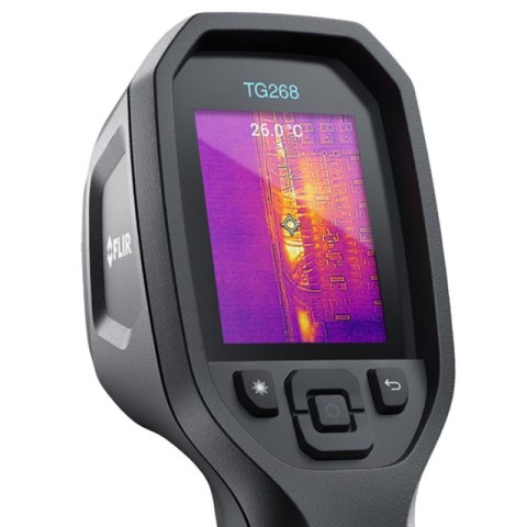 FLIR KAMERA TERMOWIZYJNA PUNKTOWA 160X120 MSX SUPER RESOLUTION 320X240, -25°C DO 400°C LASER TG268 FLIR KAMERA TERMOWIZYJNA PUNKTOWA 160X120 MSX SUPER RESOLUTION 320X240, -25°C DO 400°C LASER TG268