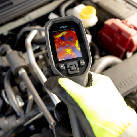 FLIR KAMERA TERMOWIZYJNA PUNKTOWA 160X120 MSX SUPER RESOLUTION 320X240, -25°C DO 400°C LASER TG268 FLIR KAMERA TERMOWIZYJNA PUNKTOWA 160X120 MSX SUPER RESOLUTION 320X240, -25°C DO 400°C LASER TG268
