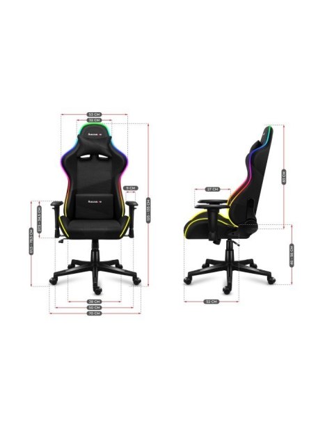Fotel gamingowy Huzaro Force 6.3 RGB Mesh Fotel gamingowy Huzaro Force 6.3 RGB Mesh