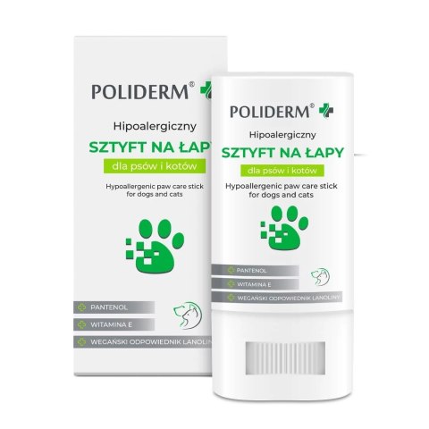 JM SANTE POLIDERM HIPOALERGICZNY SZTYFT NA ŁAPY 14,5g JM SANTE POLIDERM HIPOALERGICZNY SZTYFT NA ŁAPY 14,5g