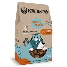 Paka Zwierzaka Samo Mięsko koń przysmak 70g
