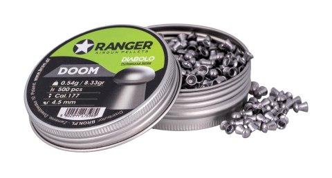 Śrut 4,5 mm RANGER Diabolo Professional Doom grzybek 500 szt. 0,54 g Śrut 4,5 mm RANGER Diabolo Professional Doom grzybek 500 szt. 0,54 g