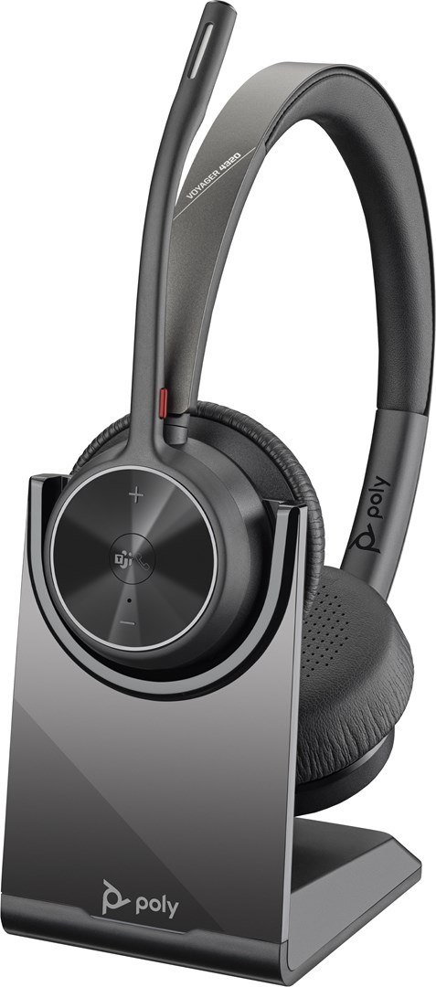 Zestaw słuchawkowy Bluetooth Poly Voyager 4320 MS Teams Certified USB-C Headset with charge stand +BT700 dongle 77Z32AA Zestaw słuchawkowy Bluetooth Poly Voyager 4320 MS Teams Certified USB-C Headset with charge stand +BT700 dongle 77Z32AA