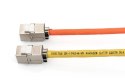 DIGITUS MODUŁ KEYSTONE RJ45 (8P8C) KAT.6A EKRANOWANY 500MHZ LSA BEZNARZĘDZIOWY DN-93617