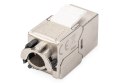 DIGITUS MODUŁ KEYSTONE RJ45 (8P8C) KAT.6A EKRANOWANY 500MHZ LSA BEZNARZĘDZIOWY DN-93617