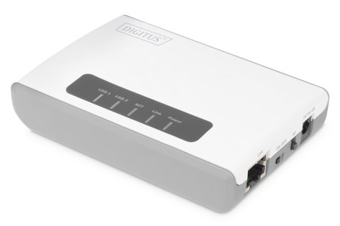 DIGITUS SERWER SIECIOWY WIELOFUNKCYJNY, BEZPRZEWODOWY 2-PORTOWY, USB 2.0, 300MBPS DN-13024 DIGITUS SERWER SIECIOWY WIELOFUNKCYJNY, BEZPRZEWODOWY 2-PORTOWY, USB 2.0, 300MBPS DN-13024