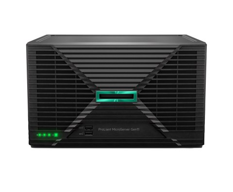 HPE ProLiant MicroServer Gen11 E-2434 4-core 1P 16GB-U VROC 4LFF-NHP 1TB 180W External PS Server P68821-421 HPE ProLiant MicroServer Gen11 E-2434 4-core 1P 16GB-U VROC 4LFF-NHP 1TB 180W External PS Server P68821-421