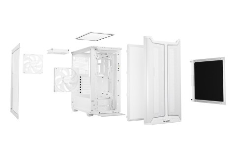 OBUDOWA BE QUIET! PURE BASE 501 DX White BGW77 OBUDOWA BE QUIET! PURE BASE 501 DX White BGW77
