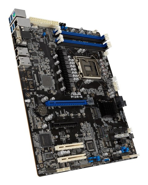 Płyta Serwerowa ASUS P12R-E LGA-1200, C256, 4DIMM, 1*PCIe x16 slot, 3*PCIe x8 slots, 2*M2, 2 x Intel® I210AT + 1 x Mgmt LAN, ATX Płyta Serwerowa ASUS P12R-E LGA-1200, C256, 4DIMM, 1*PCIe x16 slot, 3*PCIe x8 slots, 2*M2, 2 x Intel® I210AT + 1 x Mgmt LAN, ATX