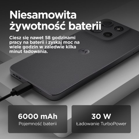 Smartfon Motorola Moto G15 Power 8/256GB Gravity Grey (WYPRZEDAŻ) Smartfon Motorola Moto G15 Power 8/256GB Gravity Grey (WYPRZEDAŻ)