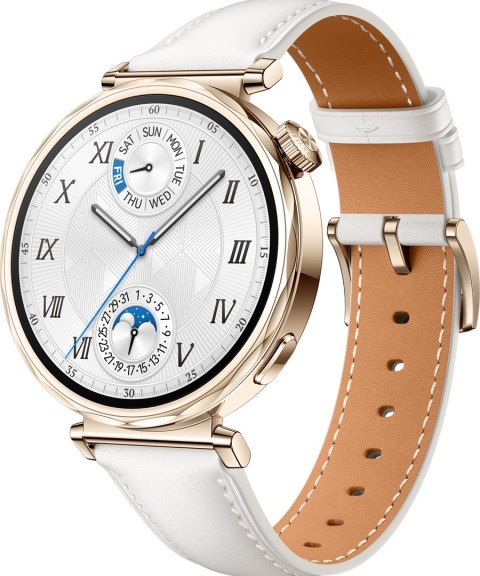 Smartwatch Huawei Watch GT5 41mm Leather Strap White