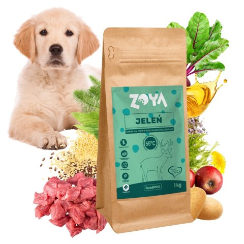 ZOYA COLDPRO Jeleń sucha karma dla psa 1kg ZOYA COLDPRO Jeleń sucha karma dla psa 1kg