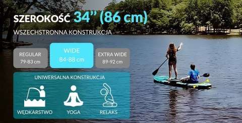 Deska SUP SKATINGER Octopus 335x86x15 cm Allround Deska SUP SKATINGER Octopus 335x86x15 cm Allround