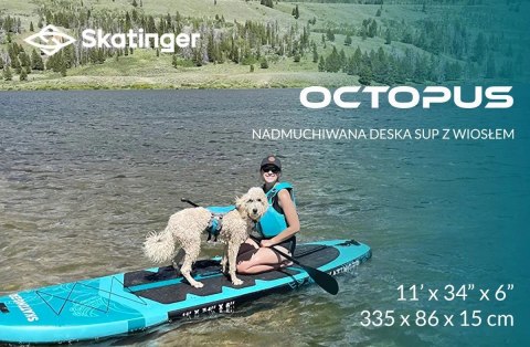 Deska SUP SKATINGER Octopus 335x86x15 cm Allround Deska SUP SKATINGER Octopus 335x86x15 cm Allround