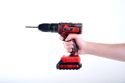 Wkrętarko-wiertarka bezprzewodowa akumulatorowa 20V CASALS CID2050B Wkrętarko-wiertarka bezprzewodowa akumulatorowa 20V CASALS CID2050B