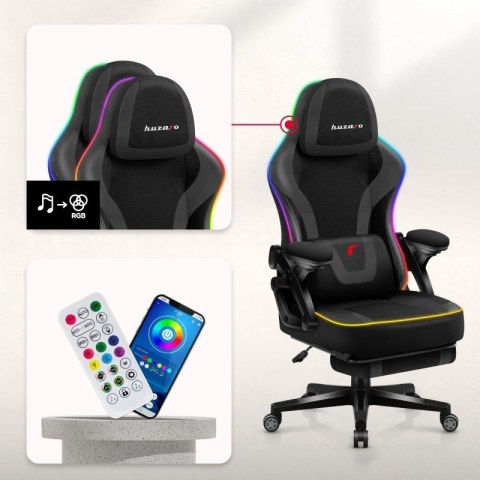 Fotel gamingowy Force 4.6 RGB Black Mesh Fotel gamingowy Force 4.6 RGB Black Mesh