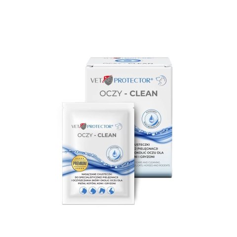 JM SANTE VET PROTECTOR OCZY CLEAN 20szt JM SANTE VET PROTECTOR OCZY CLEAN 20szt