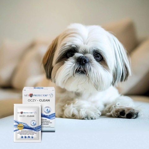 JM SANTE VET PROTECTOR OCZY CLEAN 20szt JM SANTE VET PROTECTOR OCZY CLEAN 20szt