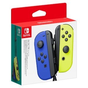 Kontrolery Nintendo Joy-Con Pair Blue/Neon Yellow Kontrolery Nintendo Joy-Con Pair Blue/Neon Yellow