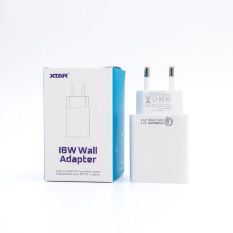 XTAR ZASILACZ USB QC3.0- SZYBKIE ŁADOWANIE 18W DBS15Q XTAR ZASILACZ USB QC3.0- SZYBKIE ŁADOWANIE 18W DBS15Q
