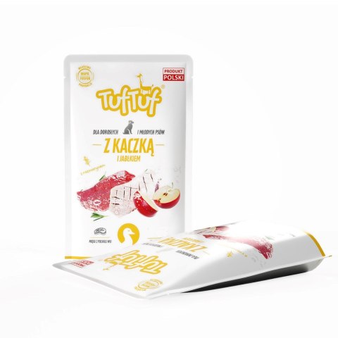 Tuf Tuf Saszetka mielonka z kaczką dla psa 500g Tuf Tuf Saszetka mielonka z kaczką dla psa 500g