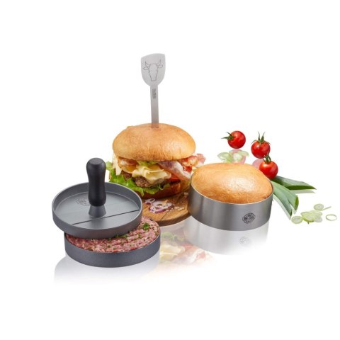Zestaw do burgerów 3 częściowy GEFU BBQ G-89494 Zestaw do burgerów 3 częściowy GEFU BBQ G-89494