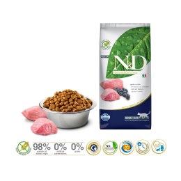 FARMINA N&D Prime Jagnięcina i Borówka - sucha karma dla kota - 5 kg