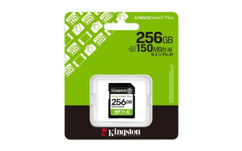 KINGSTON SDXC 256GB Canvas Select Plus Gen3 150MB/s KINGSTON SDXC 256GB Canvas Select Plus Gen3 150MB/s