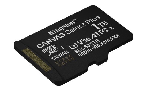KINGSTON microSDXC 1TB Canvas Select Plus 3 + ADP KINGSTON microSDXC 1TB Canvas Select Plus 3 + ADP