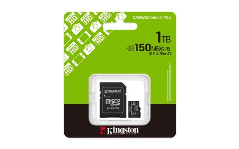 KINGSTON microSDXC 1TB Canvas Select Plus 3 + ADP KINGSTON microSDXC 1TB Canvas Select Plus 3 + ADP