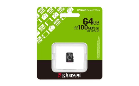KINGSTON microSDXC 64GB Canvas Select Plus Gen3 KINGSTON microSDXC 64GB Canvas Select Plus Gen3