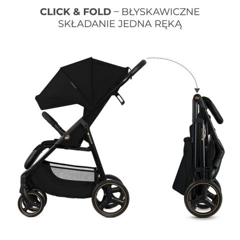 Kinderkraft wózek spacerowy TRIG 3 ONYX BLACK Kinderkraft wózek spacerowy TRIG 3 ONYX BLACK