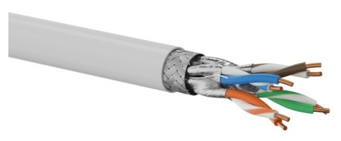 Q-LANTEC Kabel S/FTP kat.6A, sieciowy, skrętka, LSOH, Dca 4x2x23 AWG, 10Gb/s, szary, 500m (KIS6ALSOH500DQ) Q-LANTEC Kabel S/FTP kat.6A, sieciowy, skrętka, LSOH, Dca 4x2x23 AWG, 10Gb/s, szary, 500m (KIS6ALSOH500DQ)