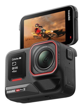 Insta360 Ace Pro 2 Dual Battery - kamera sportowa 8K z dwoma bateriami Insta360 Ace Pro 2 Dual Battery - kamera sportowa 8K z dwoma bateriami
