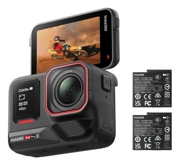 Insta360 Ace Pro 2 Dual Battery - kamera sportowa 8K z dwoma bateriami Insta360 Ace Pro 2 Dual Battery - kamera sportowa 8K z dwoma bateriami