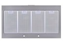 Okap kominowy AKPO WK-4 FENIKS SLIM GLASS 90 (435,6 m3/h; 900mm; kolor czarny)